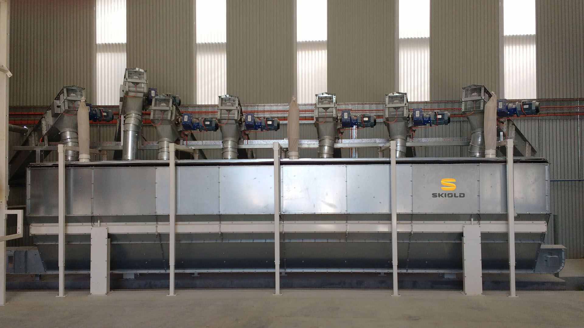 Macrodosificación de materias primas en fábricas de piensos | SKIOLD 