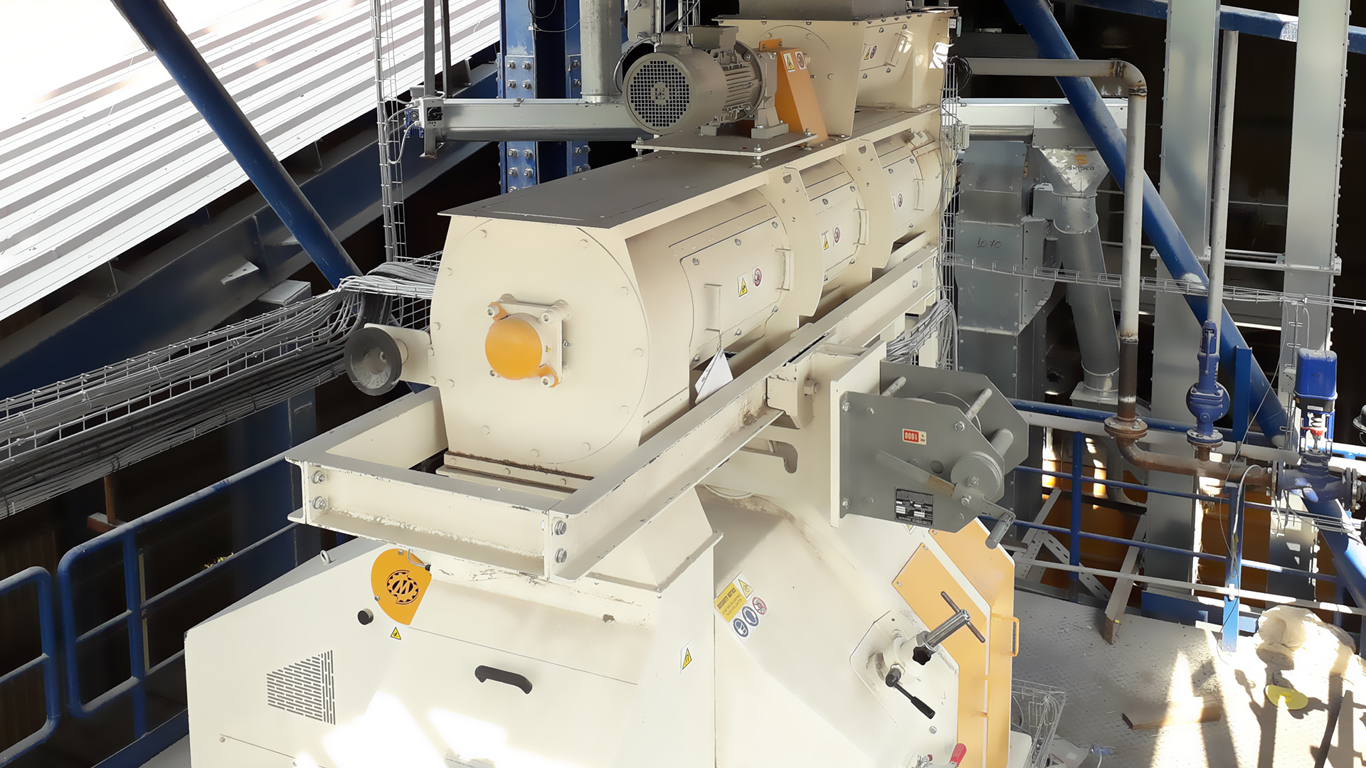 Prensa de pellets SKIOLD para granular todos los alimentos para ganado 